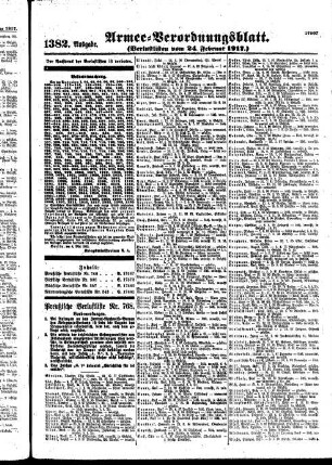1382.Ausgabe. Samstag, 24. Februar 1917