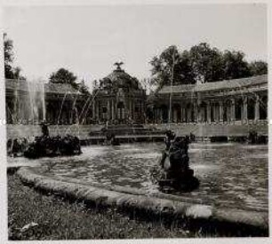 Bayreuth, Eremitage, Neues Schloß, Wasserspiele