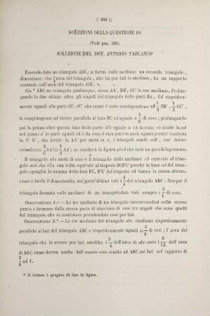 Soluzioni della questione 48 (Vedi pag. 293).