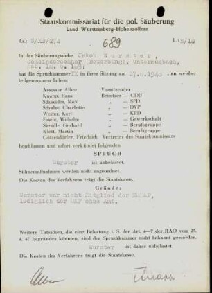 Wurster, Jakob