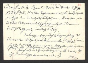 [Postkarte von Otto Selz an Julius Bahle vom 25. Mai 1936]