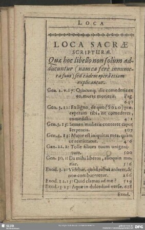 Loca Sacrae Scripturae