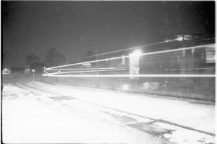 Rangieren der Lok 141, Bahnhof Kleinengstingen