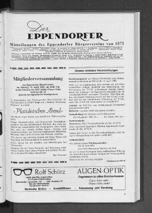 Unsere nächsten Veranstaltungen