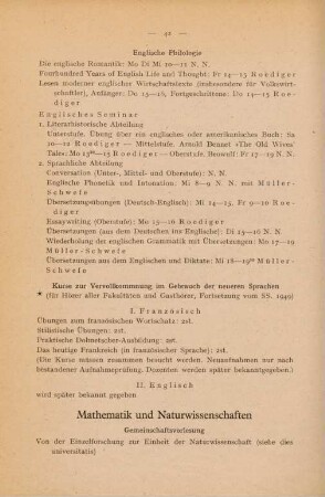 42-48, Mathematik und Naturwissenschaften