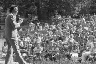 Kinderparty auf der Seebühne im Stadtgarten