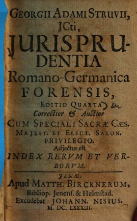 Iurisprudentia Romano-Germanica forensis