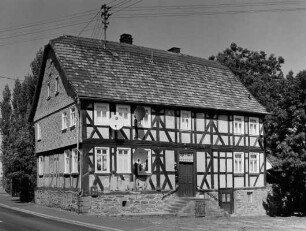 Fachwerkwohnhaus; Alsfeld, Berliner Straße 7