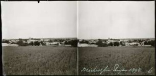 Panoramablick auf Meschers (bei Royan)