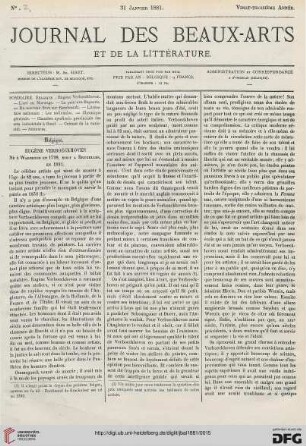 Nr. 2 (31 Janvier 1881)