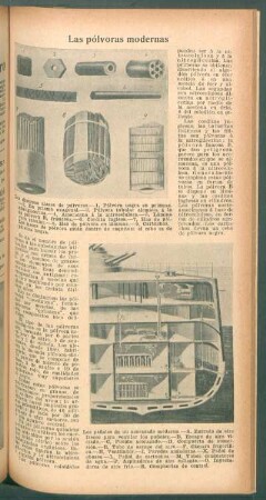 Las pólvoras modernas