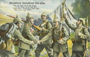 Deutschland, Deutschland über alles.
