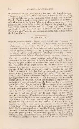 Chapter XXIV. Origin of female immolation ...