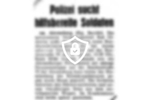 Polizei sucht hilfsbereite Soldaten