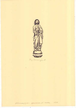 Johannesfigur Pfarrkiche Kürten