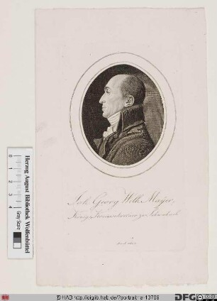 Bildnis Johann Georg Wilhelm Mayer