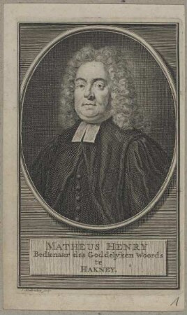 Bildnis des Matthew Henry