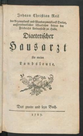 Buch 2: Diaetetischer Hausarzt für meine Landsleute