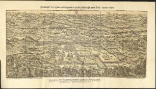 Landtaffel der schönen Gelegenheit und Landschafft umb Boll / Anno 1602.