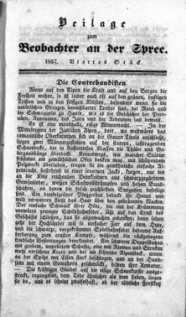4. Stueck, 26. Januar 1857