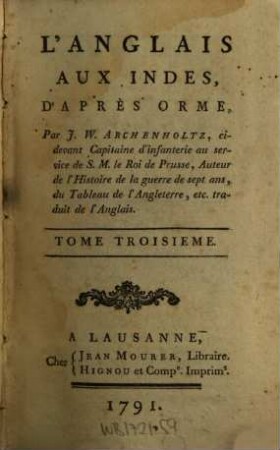 L' Anglais Aux Indes, D'Après Orme, 3