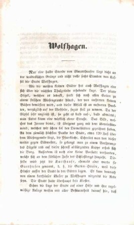 Wolfhagen.