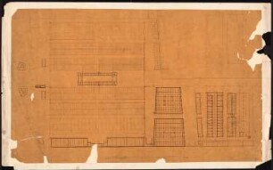 Viehmarkt und Schlachthof, Berlin Bebauungsplan Ackerstraße/ Brunnenstraße von 1862: Grundriss des Gesamtplanes