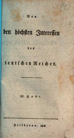 Beyträge zum neuen teutschen Staatsrechte, 1