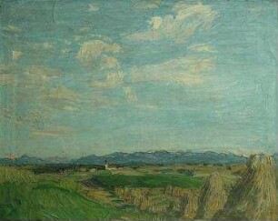 Landschaft bei Wasserburg am Inn