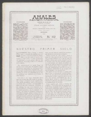 Nuestro primer siglo