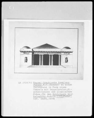 Kassel & Wilhelmshöhe & Gartenhaus