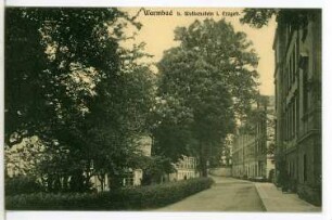 Warmbad. Straße in Warmbad