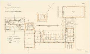 Joachimsthalsches Gymnasium, Templin: Grundriss 1. Obergeschoss 1:100