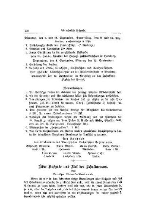 Über Aufgabe und Ziel des Schulturnens