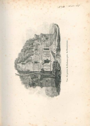 Vue du palais de Kulasan de Brambánan