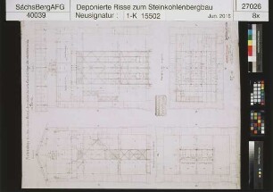 Arnim, von, Steinkohlenwerk, Planitz, Förderanlage für den neuen Alexanderschacht