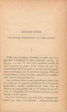 Introduction les sources d'inspiration de l'art japonais