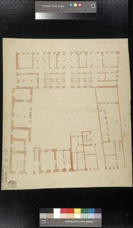 Grundriss des ersten Geschosses (Erdgeschoss)