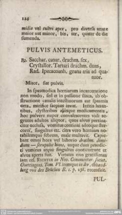 Pulvis Antemeticus