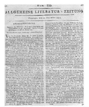[Gerstner, K. F.]: Elemente der lateinischen Sprache für die ersten Anfänger. 2. Aufl., T. 1. Stuttgart: Löflund 1800