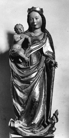 Madonna : Madonna. Holz, gschnitzt, gefaßt (1501/1515). Paternion-Feistritz an der Drau, Kapelle Unserer Lieben Frau am Bich