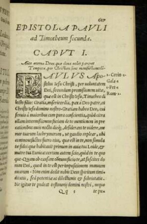 Epistola Pauli ad Timotheum secunda.