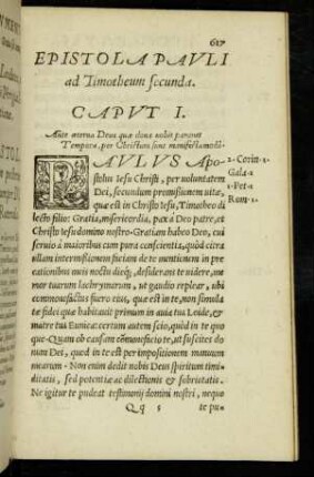 Epistola Pauli ad Timotheum secunda.