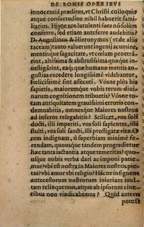 Controversia De Bonorvm Opervm Et Sacramentorvm Necessitate, Adversvs Nostrae Tempestatis Haereticos duabus Orationibus comprehensa