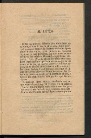 Al crítico