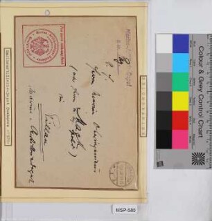 Dienstbrief, Schiffsname/Landeinheit: Marine-Artilleriedepot Cuxhaven; Frankatur, Mi.-Nr.: [Keine]; Poststempel: Cuxhaven 1h 28.8.28 14-15; Nebenstempel: in rot: Frei durch Ablösung Reich Marine-Artilleriedepot Cuxhaven