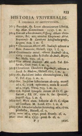 Historia Vniversalis
