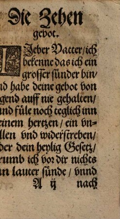 Kurtze summa vnnd tegliche vbung des kleinen Catechismi, für die jungen bergkleut vnd gesinde