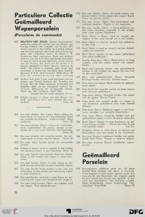 Geëmailleerd Porselein (Nr. 590-621)