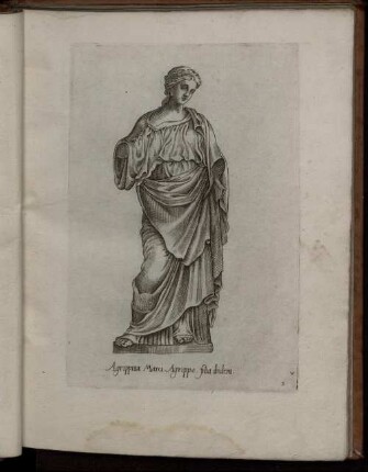 V. Agrippina Marci Agripp & filia ibidem.